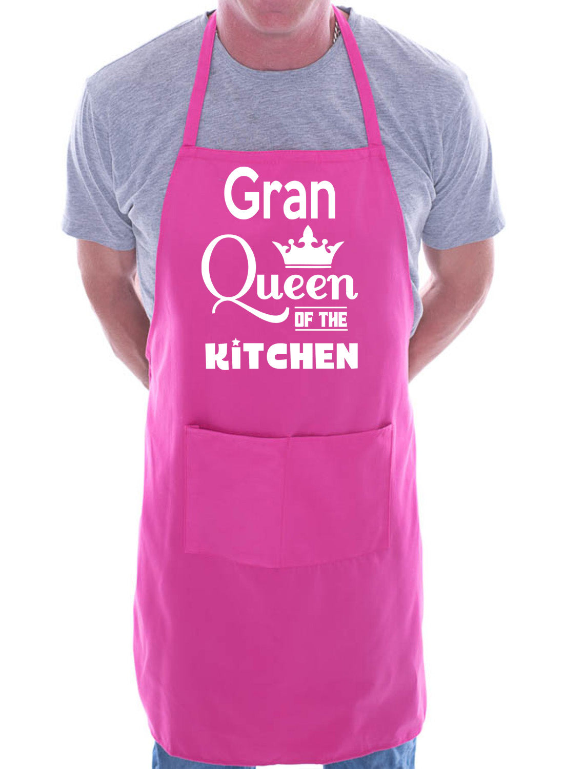 Gran Queen Of The Kitchen Funny Chef Birthday Gift BBQ Apron