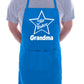 Grandma Is Star Baker Funny Chef Birthday Gift Novelty Baking Cooking BBQ Apron