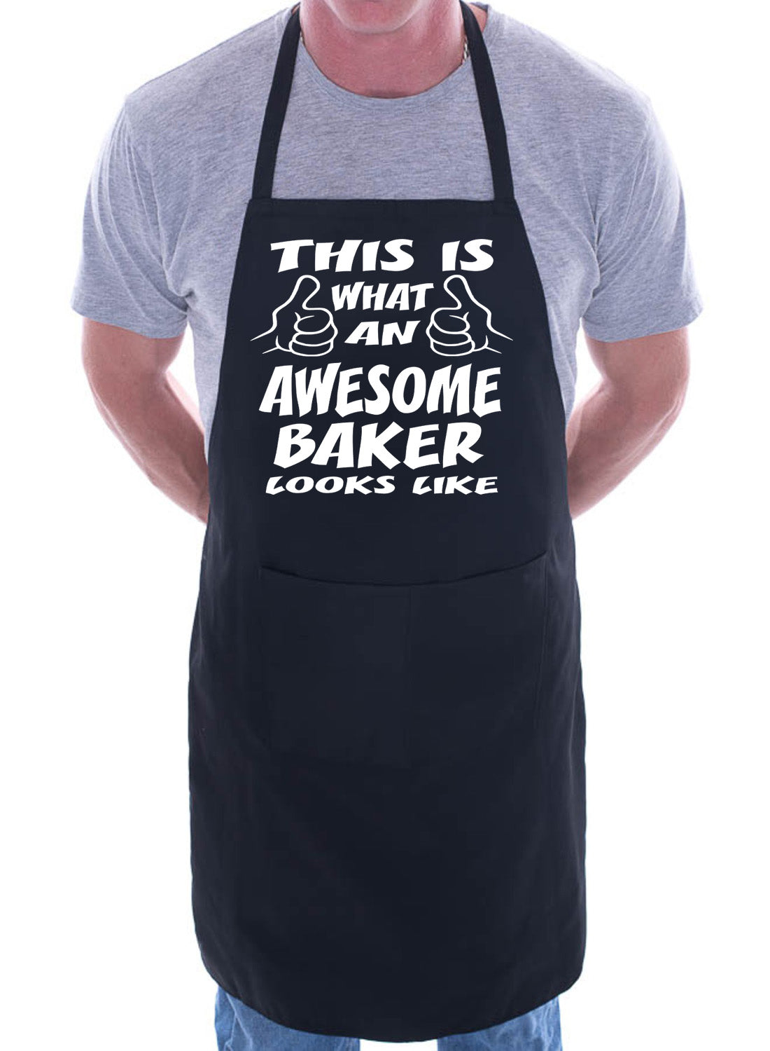 Awesome Star Baker Funny Chef Birthday Gift Baking BBQ Apron