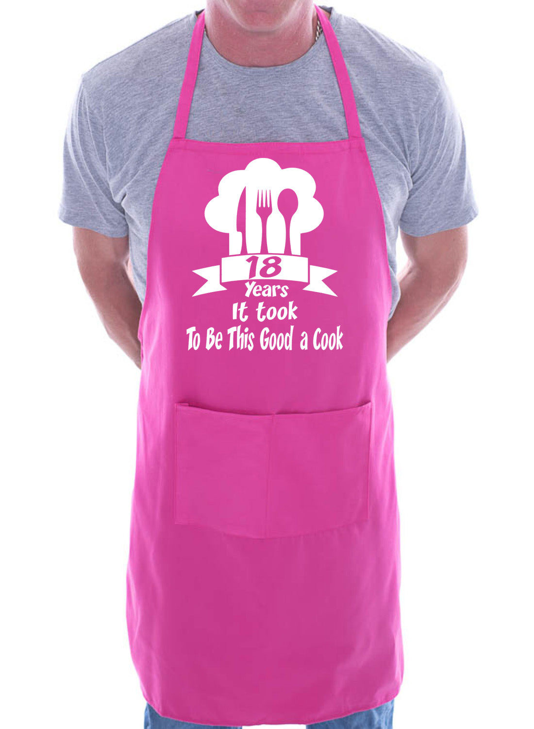 It Took 18 Years To Be Cook Chef Birthday Gift Baking BBQ Apron