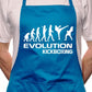 Evolution Of Kickboxing Martail Arts BBQ Funny Apron