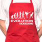 Evolution Of Kickboxing Martail Arts BBQ Funny Apron