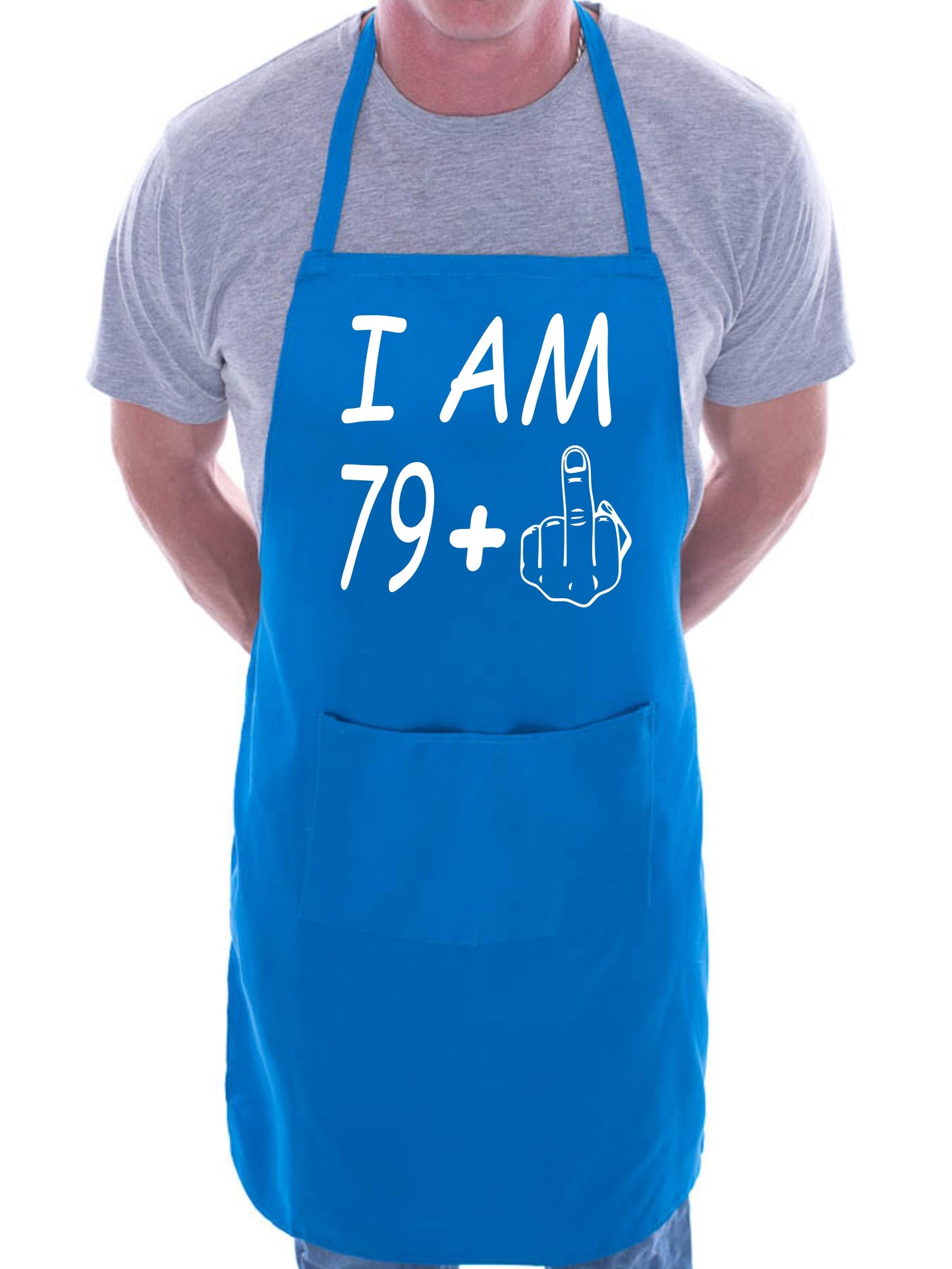 I am 80 Birthday Novelty Baking Cooking BBQ Apron 80th Birthday