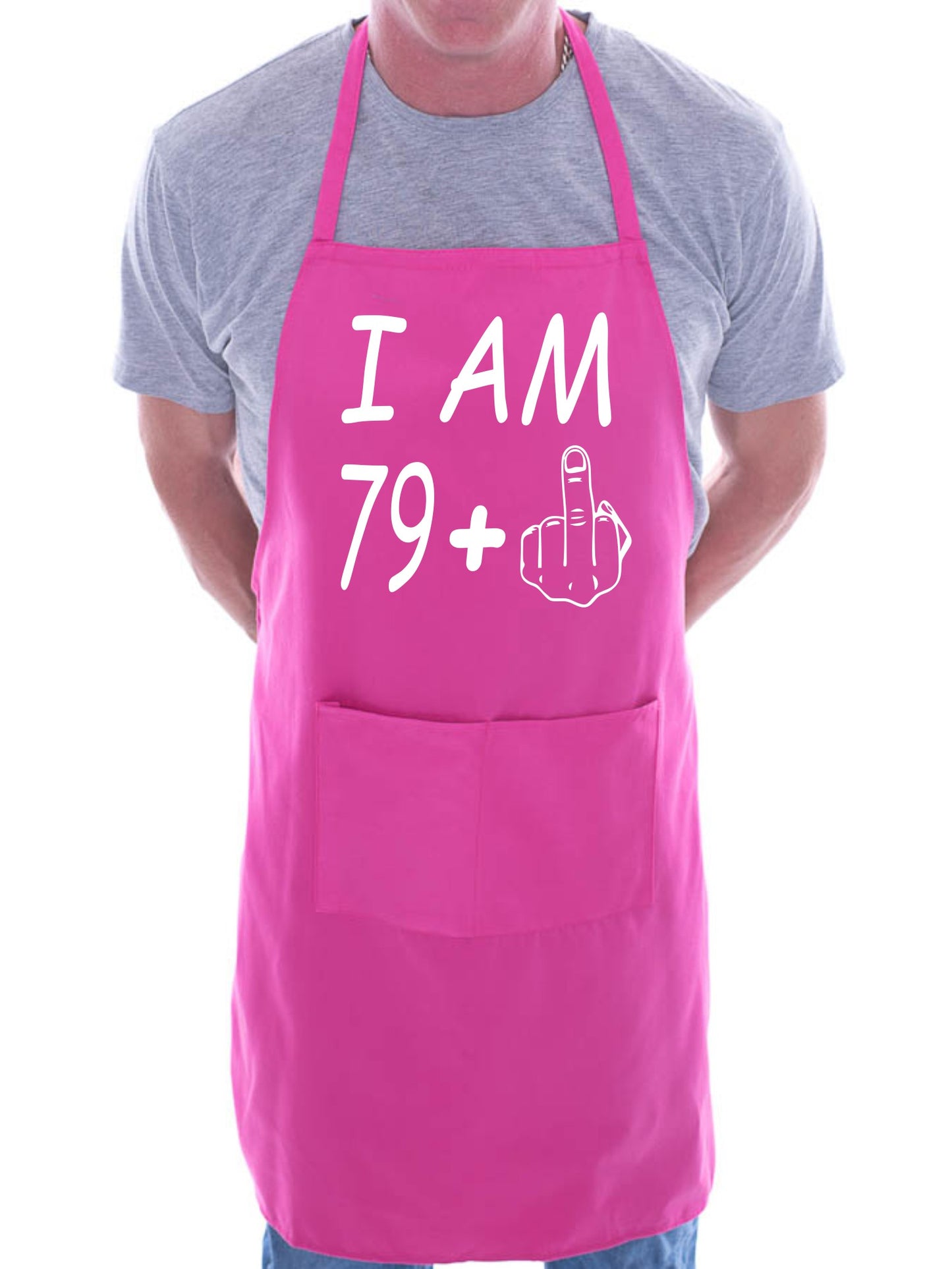 I am 80 Birthday Novelty Baking Cooking BBQ Apron 80th Birthday