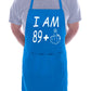 I am 90 Birthday Baking BBQ Apron 90th Birthday