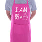 I am 90 Birthday Baking BBQ Apron 90th Birthday