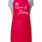 Queen of Baking Mother's Day Bakers Ladies Apron