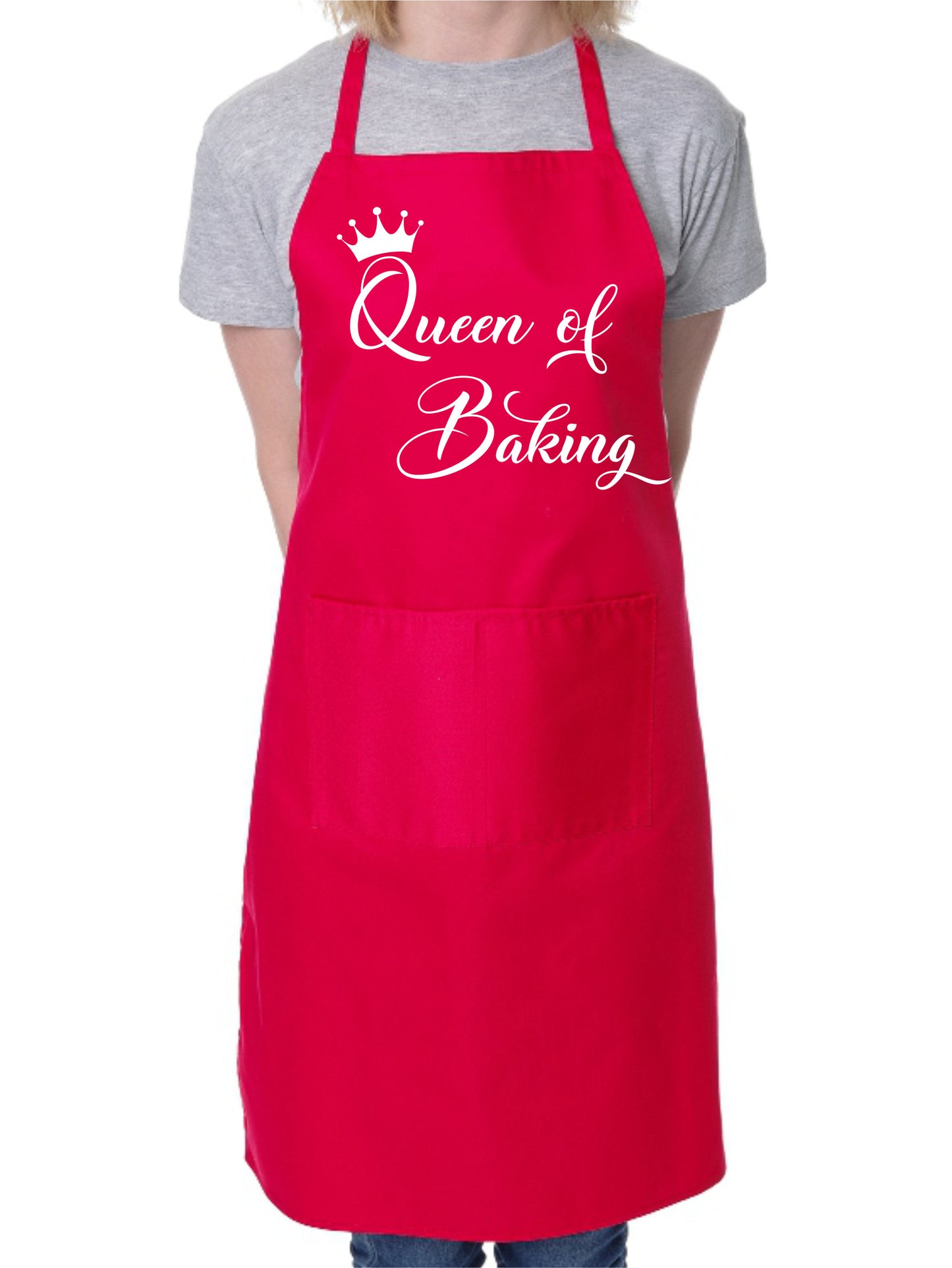 Queen of Baking Mother's Day Bakers Ladies Apron