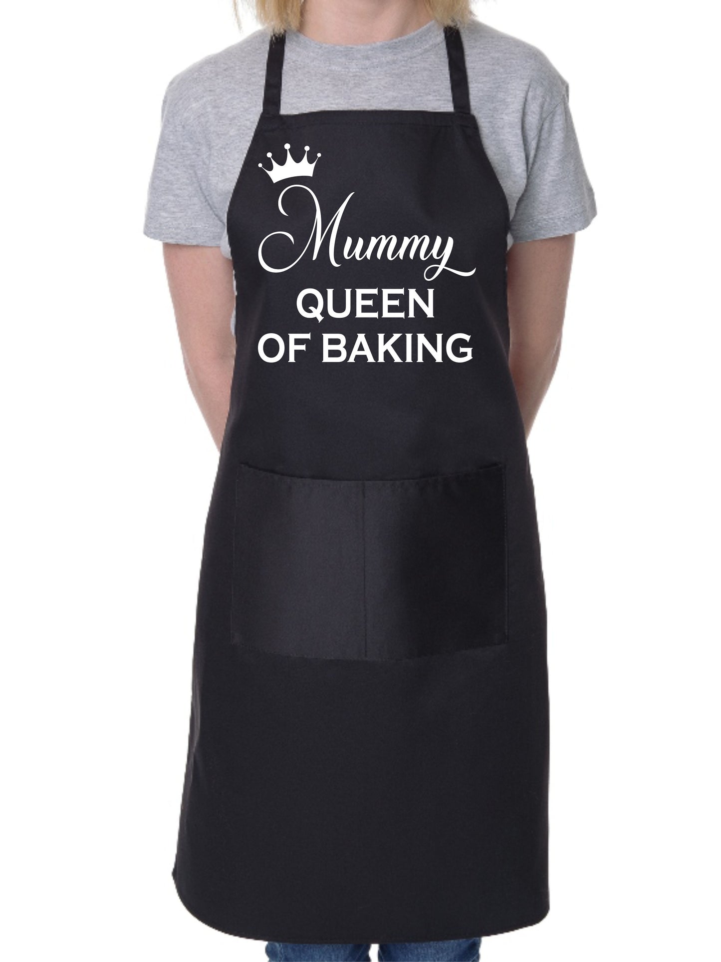 Mummy Queen of Baking Mother's Day Bakers Ladies Apron