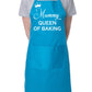 Mummy Queen of Baking Mother's Day Bakers Ladies Apron