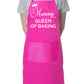 Mummy Queen of Baking Mother's Day Bakers Ladies Apron