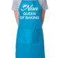 Nan Queen of Baking Mothers Day Bakers Ladies Apron