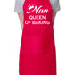 Nan Queen of Baking Mothers Day Bakers Ladies Apron