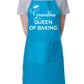 Grandma Queen of Baking Mother's Day Bakers Ladies Apron