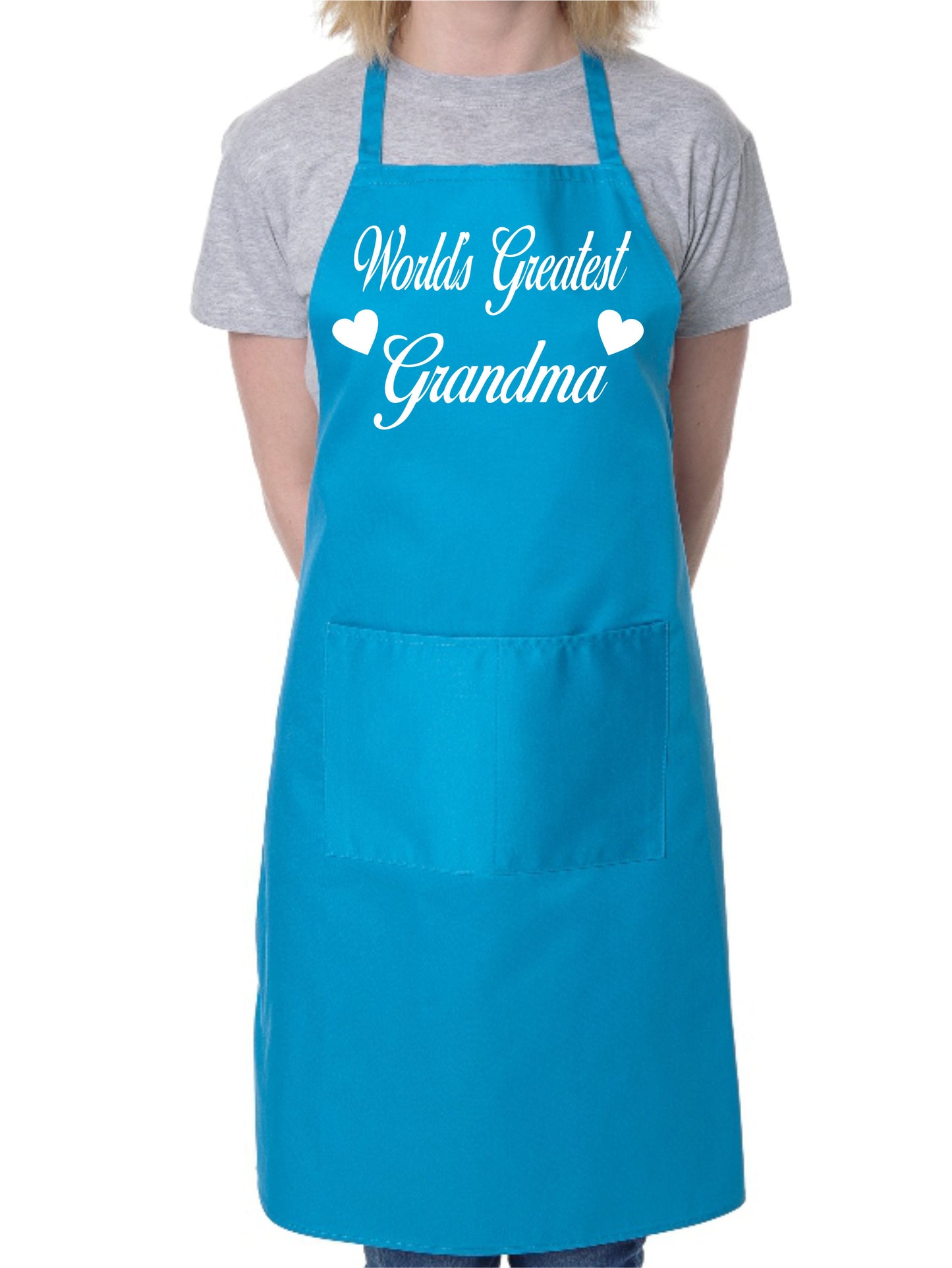 Worlds Greatest Grandma Mother's Day Bakers Ladies Apron