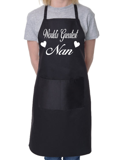 Worlds Greatest Nan Mother's Day Cooking Bakers Ladies Apron