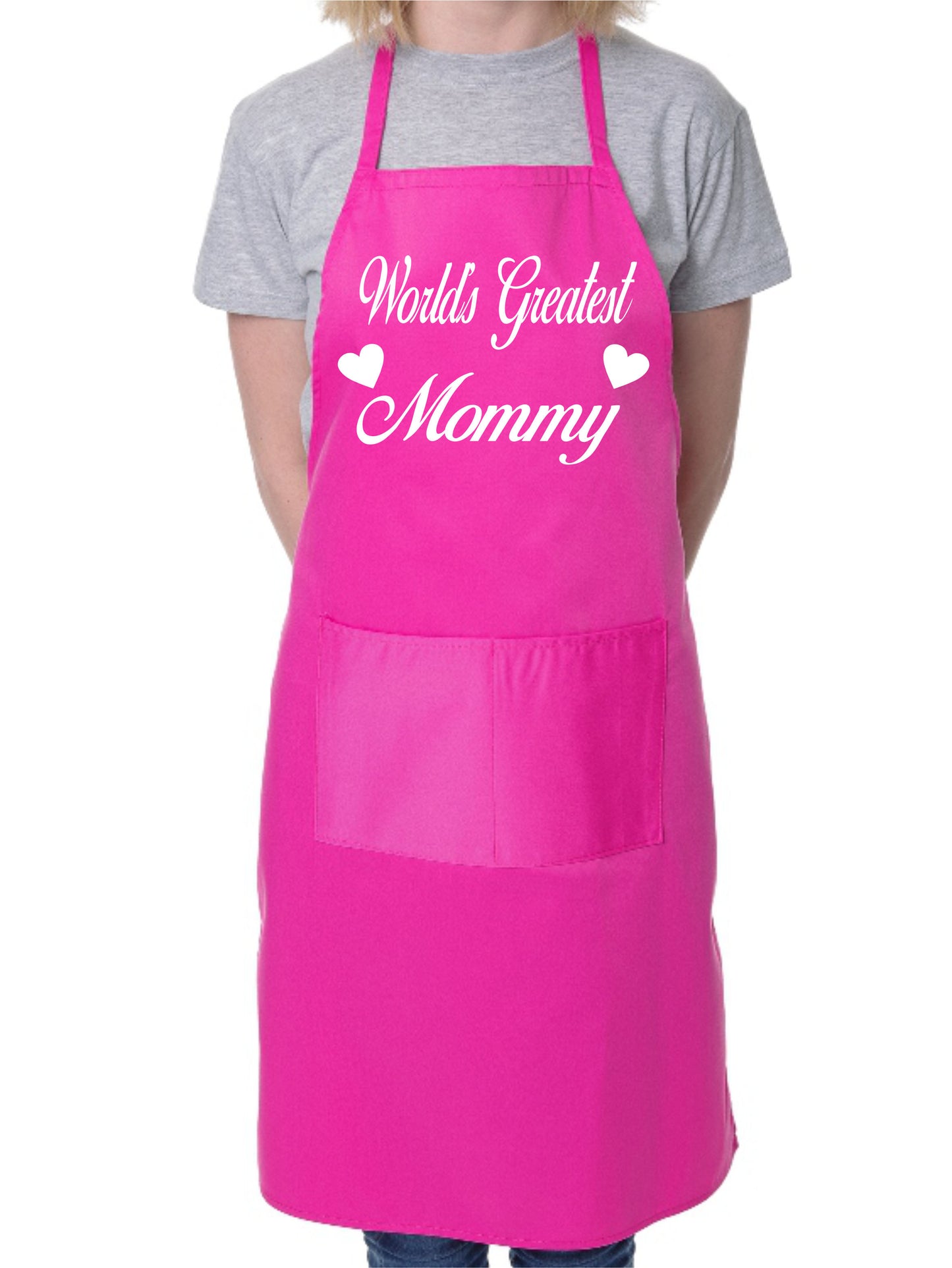 Worlds Greatest Mommy Mother's Day Bakers Ladies Apron