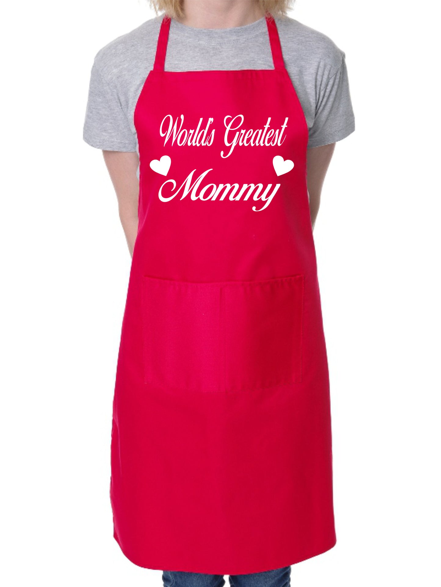 Worlds Greatest Mommy Mother's Day Bakers Ladies Apron