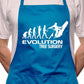 Evolution Of Tree Surgeon BBQ Funny Apron