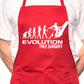 Evolution Of Tree Surgeon BBQ Funny Apron