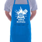 Dad BBQ King Funny Apron BBQ