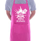 Dad BBQ King Funny Apron BBQ