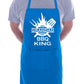 Grandad BBQ King Funny Apron BBQ