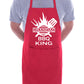 Grandad BBQ King Funny Apron BBQ