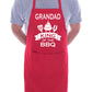 Grandad Is King Of BBQ Funny Apron Baking BBQ