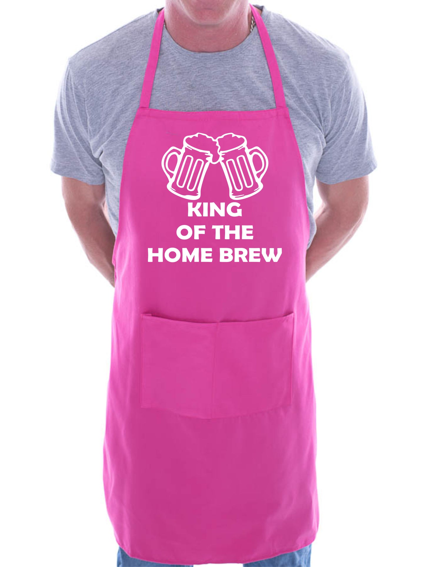 King Of The Home Brew BBQ Baking BBQ Apron