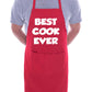 Best Cook Ever Funny Apron BBQ