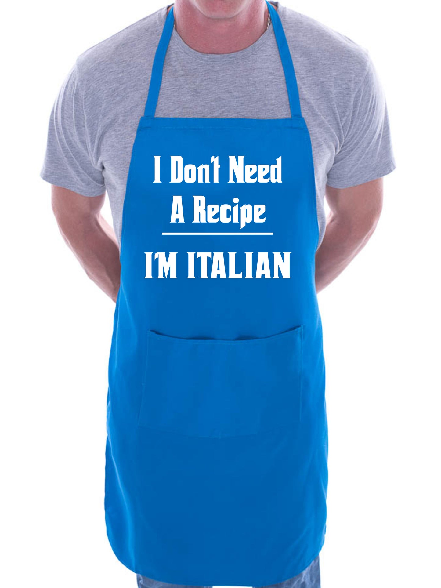 I Don't Have An Attitude I'm Italian Novelty BBQ Baking Cooking