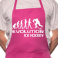 Evolution Of Ice Hockey BBQ Funny Apron