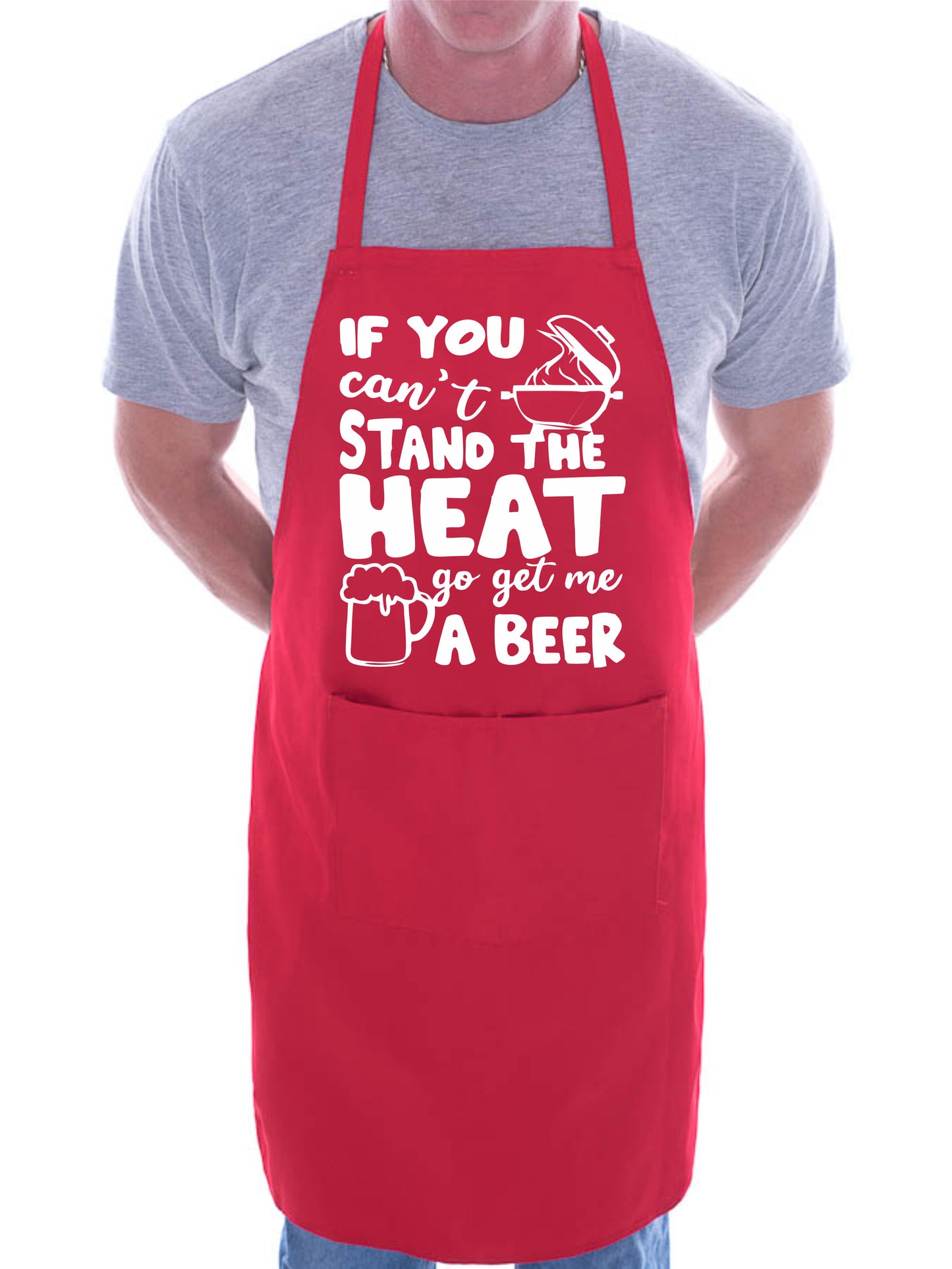 If You Cant Stand The Heat Apron BBQ Baking