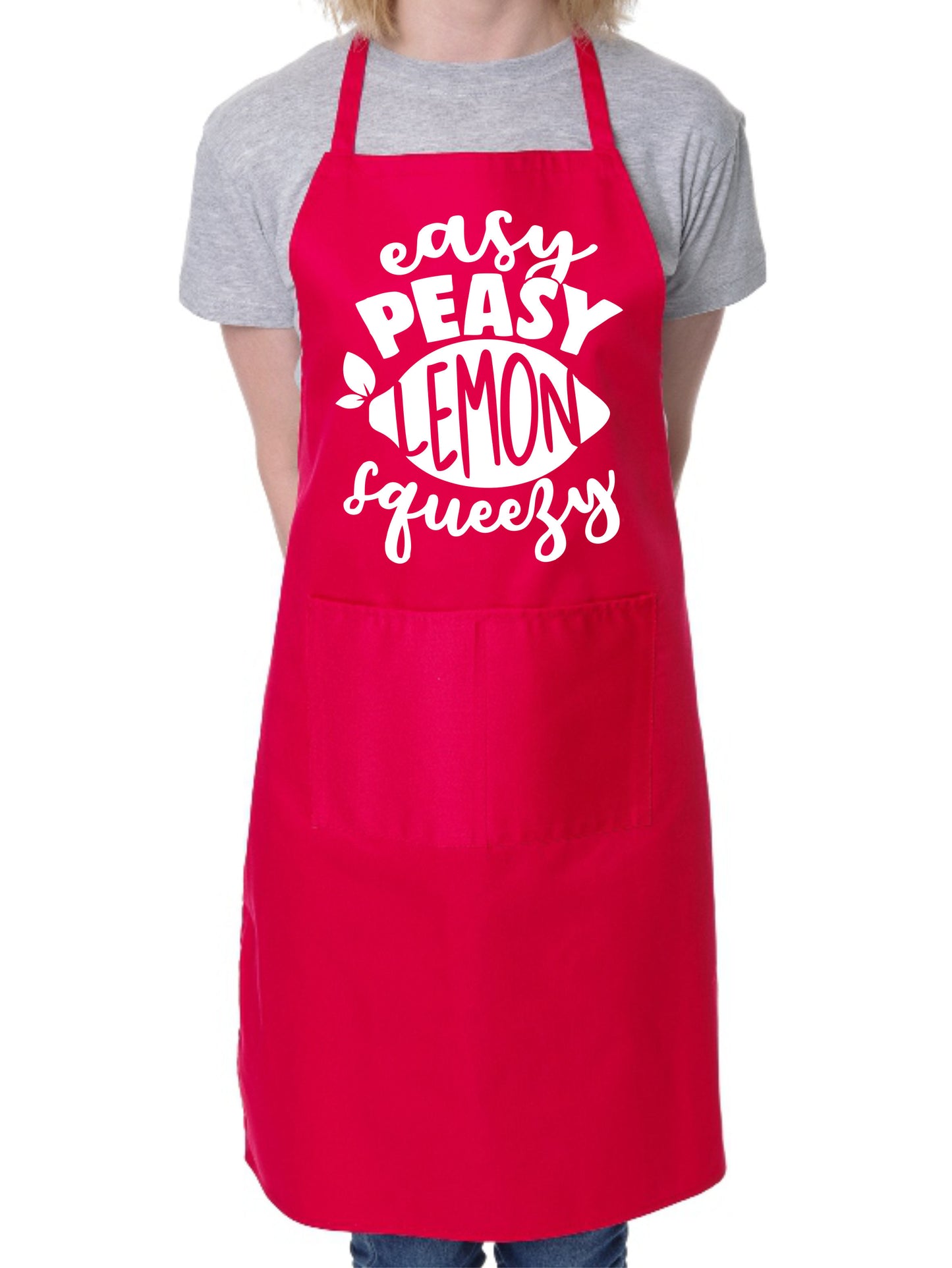 Easy Peasy Lemon Squeazy Baking Ladies Apron