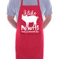 I Like Pig Butt's Funny Novelty Apron BBQ Baking Cooking