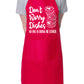 Don't Worry Dishes I'm Not Getting Done Either Funny Apron