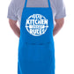 My Kitchen My Rules Funny Apron Baking BBQ