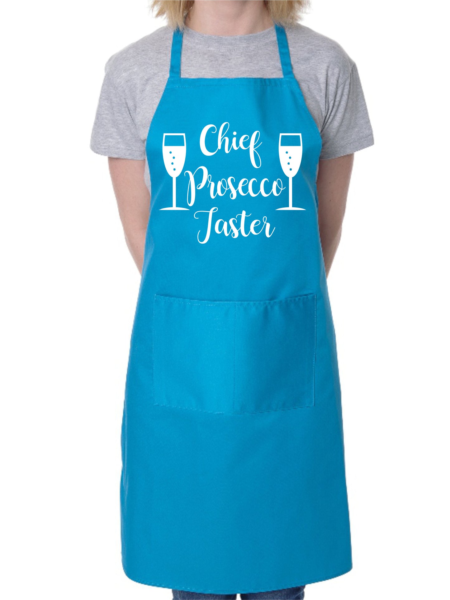 Chief Prosecco Taster Slogan Apron Baking BBQ