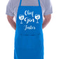 Chief Gin Taster Funny BBQ Baking Cooking Slogan Apron
