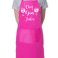 Chief Gin Taster Funny BBQ Baking Cooking Slogan Apron