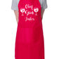 Chief Gin Taster Funny BBQ Baking Cooking Slogan Apron