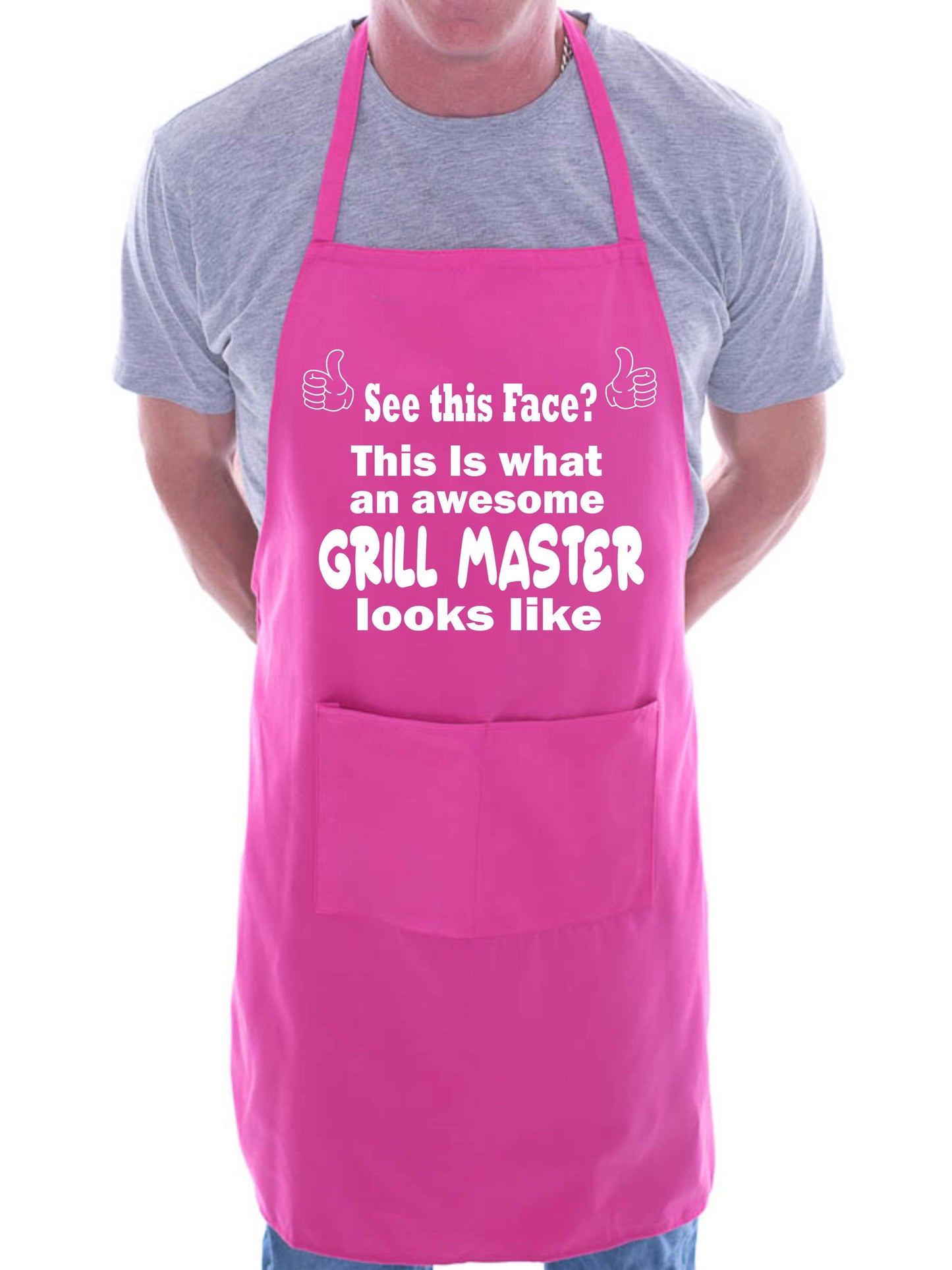 Awesome Grill Master Funny BBQ Apron Baking