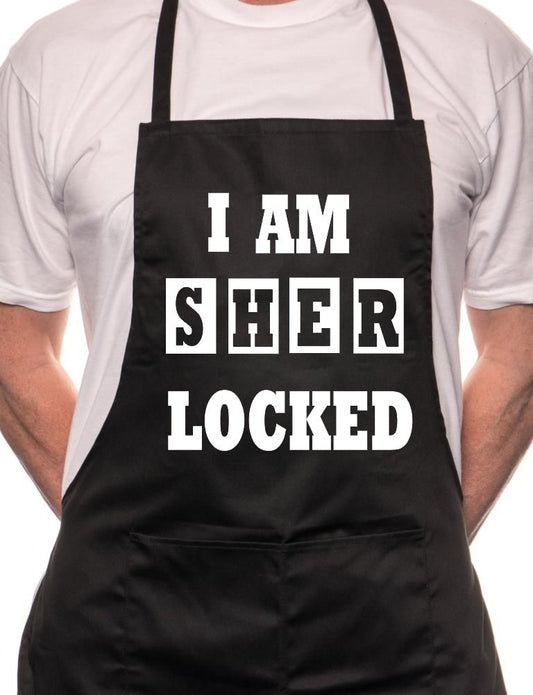 Sherlocked Benedict Cumberbatch BBQ Funny Apron