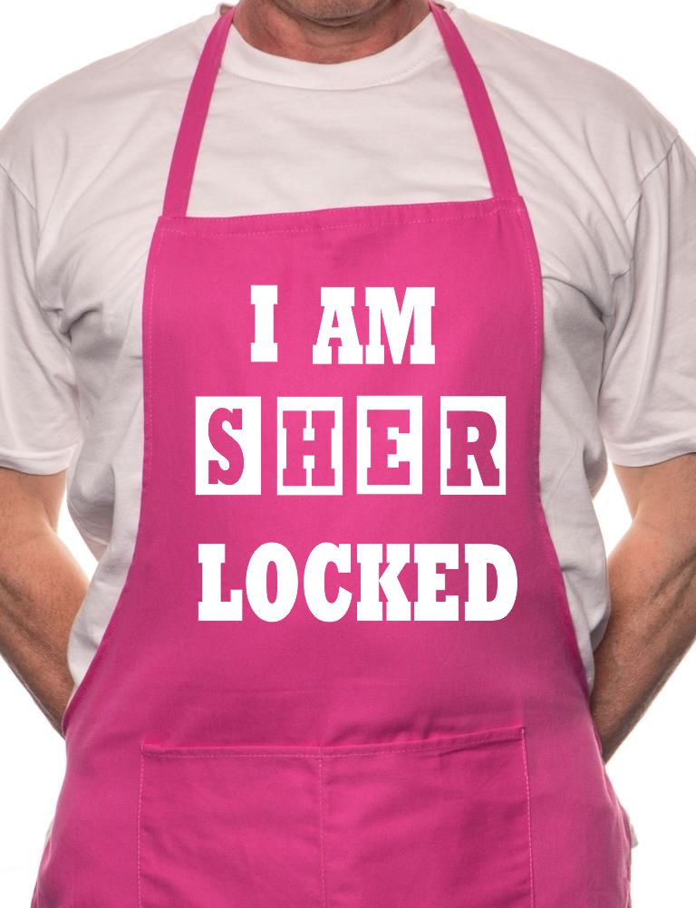 Sherlocked Benedict Cumberbatch BBQ Funny Apron