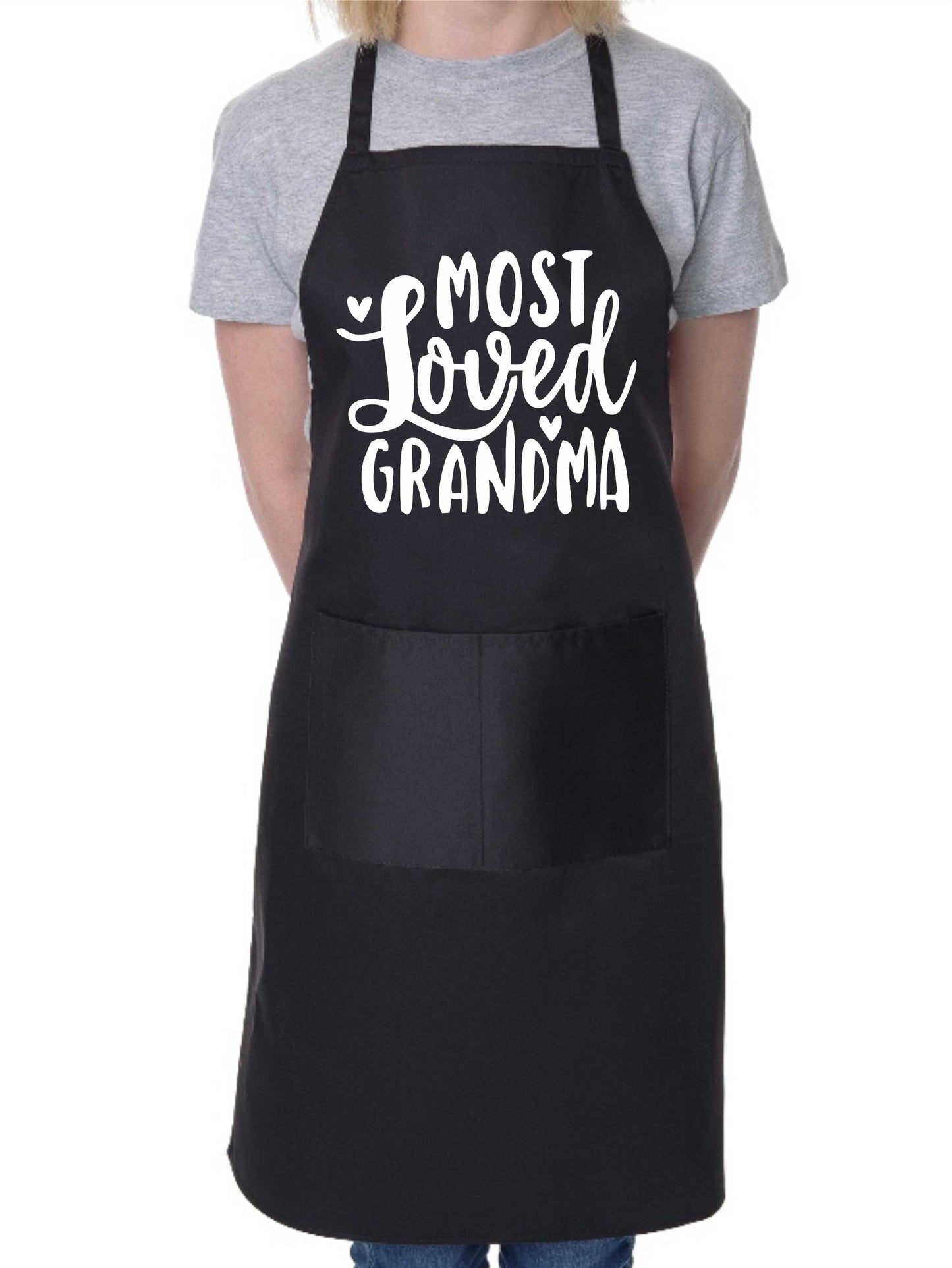 Most Loved Grandma Nan Funny Apron Baking Cooking Apron