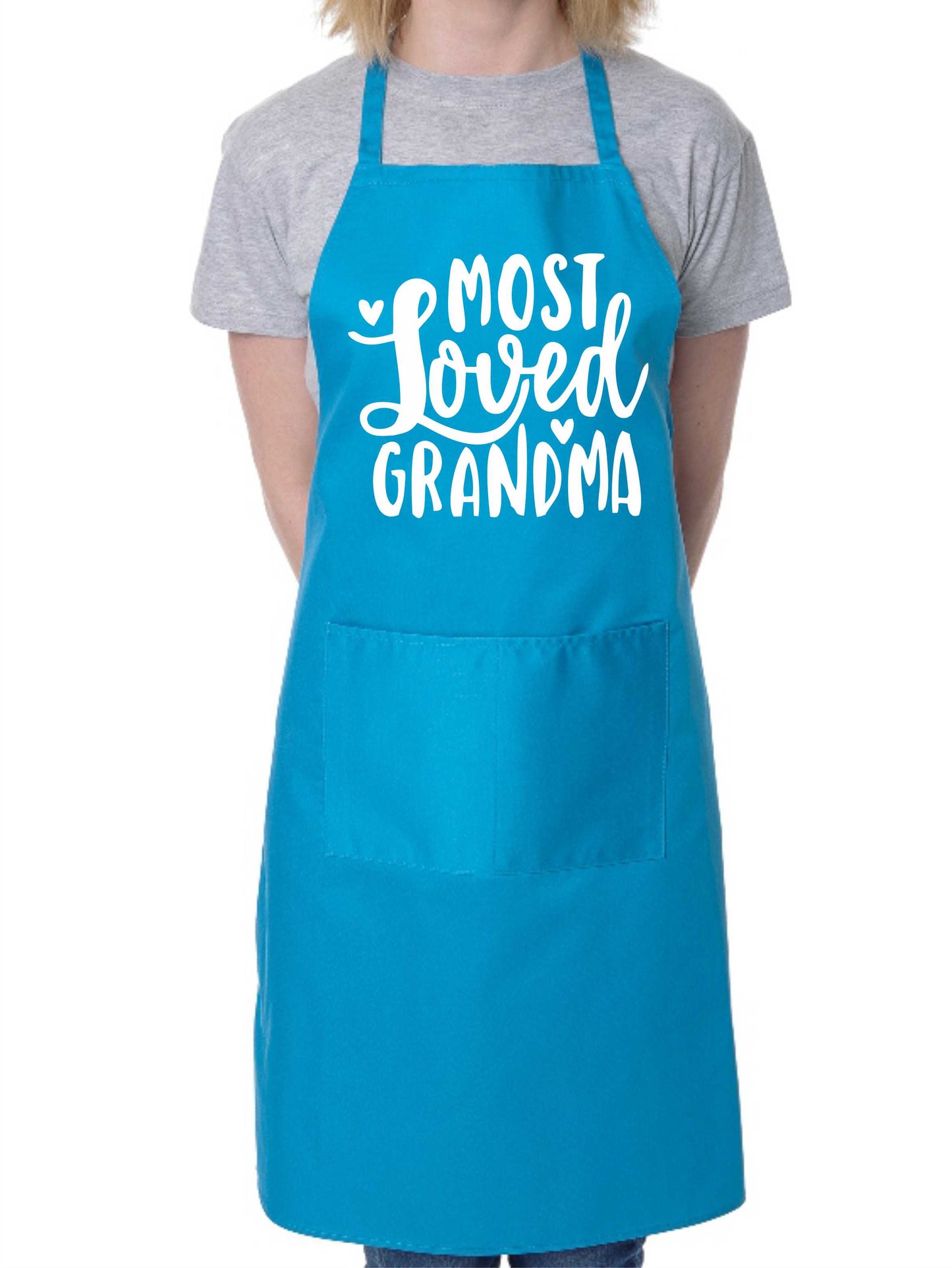 Most Loved Grandma Nan Funny Apron Baking Cooking Apron