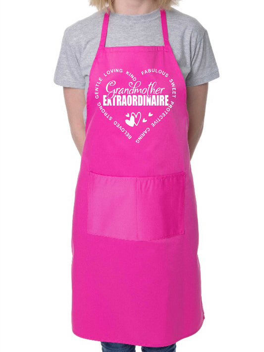 Grandma Extraordinaire Funny Apron Baking Cooking Apron