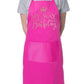 My Day My Way My Birthday Ladies Apron Birthday Gift Funny Baking Apron In Rose Gold Design