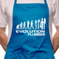 Adult Evolution Of Plumber BBQ Cooking Funny Novelty Apron